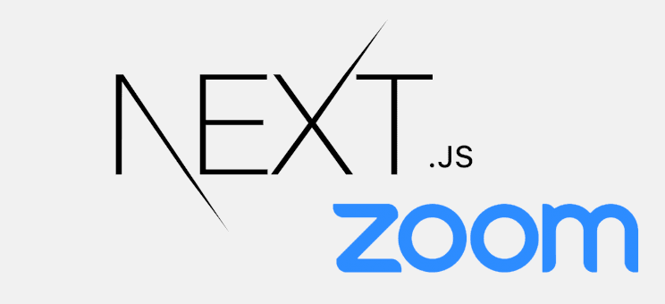 Zoom OAuth with NEXT.js App