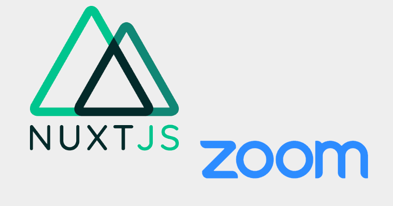Zoom OAuth with a NuxtJS App, Part 1